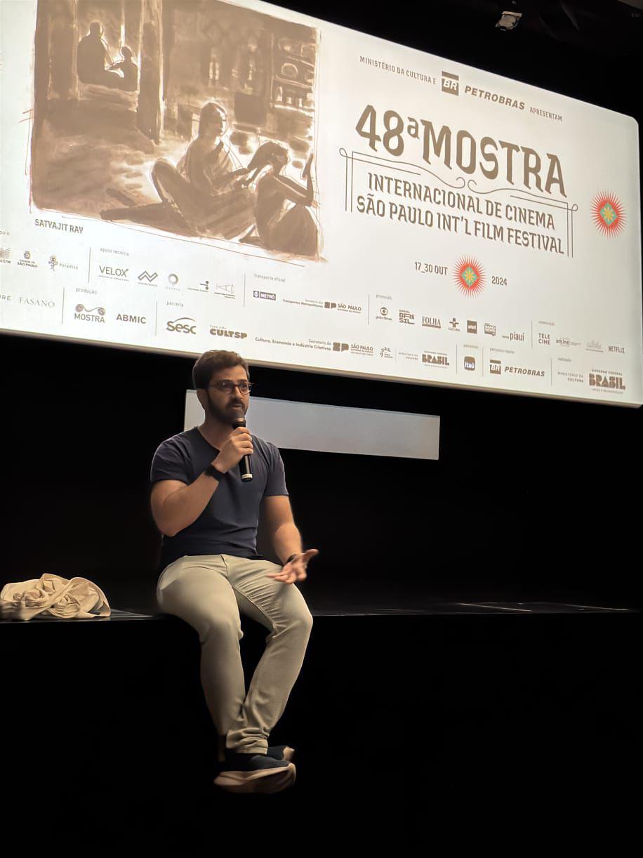 El cineasta dominicano, Jose Maria Cabral, en la premiere de TIguere