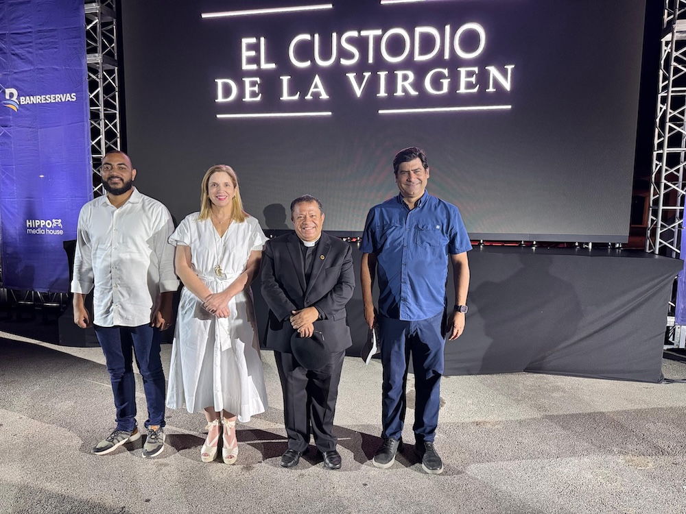 José Enrique Rodríguez, Elsa Turull de Alma, Rvdo. Padre Evaristo Areché, Antonio Alma