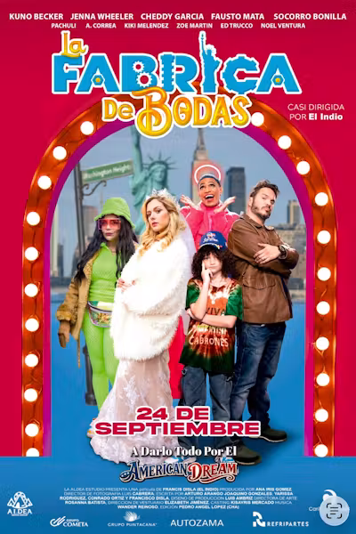 Afiche de La Fábrica de Bodas