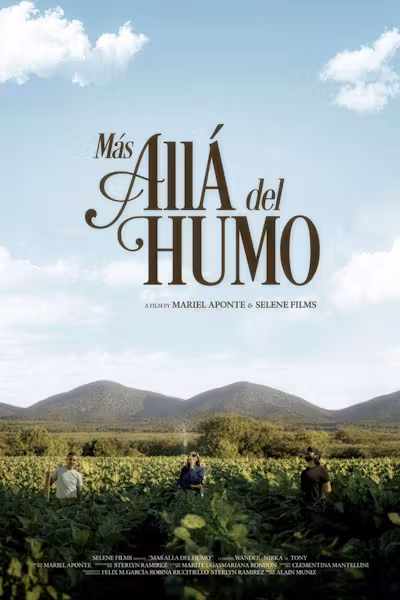 Afiche de Más Allá del Humo